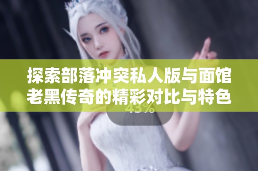 探索部落冲突私人版与面馆老黑传奇的精彩对比与特色分析