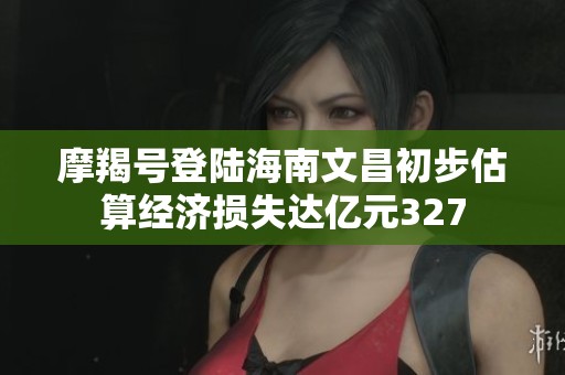 摩羯号登陆海南文昌初步估算经济损失达亿元327