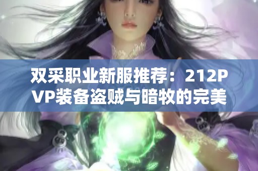 双采职业新服推荐：212PVP装备盗贼与暗牧的完美搭配