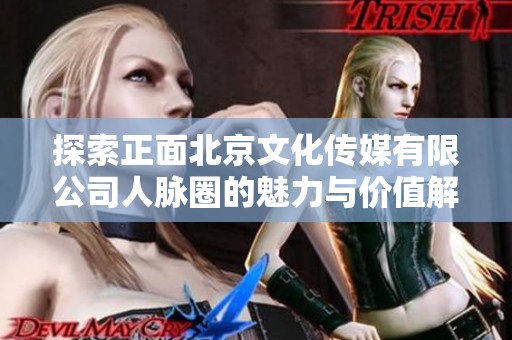 探索正面北京文化传媒有限公司人脉圈的魅力与价值解析