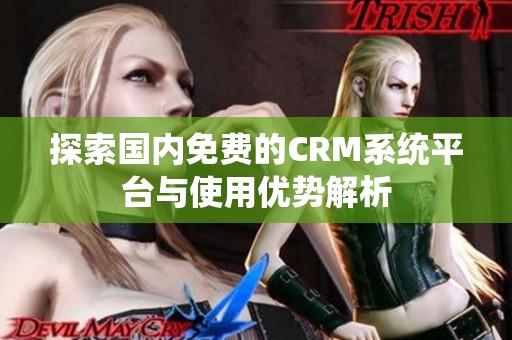 探索国内免费的CRM系统平台与使用优势解析