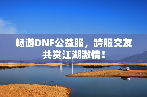 畅游DNF公益服，跨服交友共赏江湖激情！