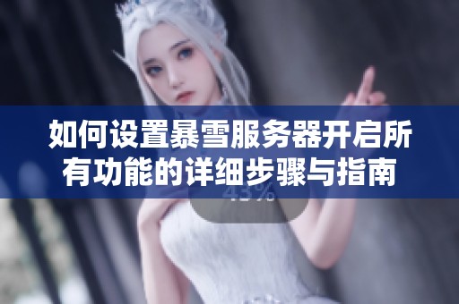 如何设置暴雪服务器开启所有功能的详细步骤与指南