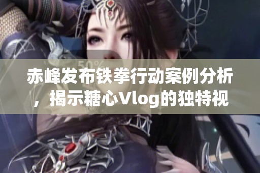 赤峰发布铁拳行动案例分析，揭示糖心Vlog的独特视角