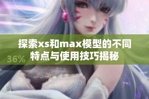 探索xs和max模型的不同特点与使用技巧揭秘