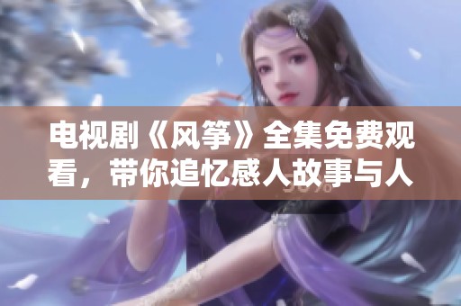 电视剧《风筝》全集免费观看，带你追忆感人故事与人物情感