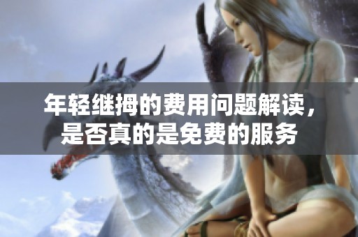 年轻继拇的费用问题解读，是否真的是免费的服务