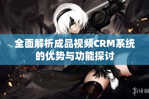 全面解析成品视频CRM系统的优势与功能探讨