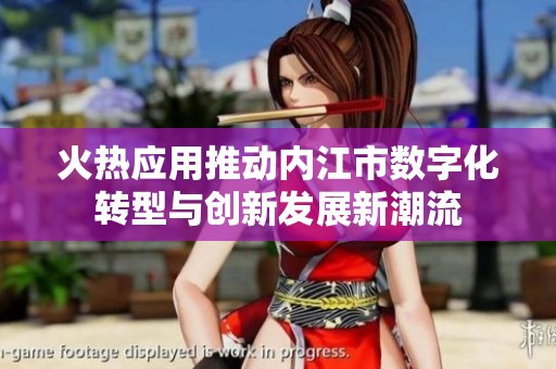 火热应用推动内江市数字化转型与创新发展新潮流