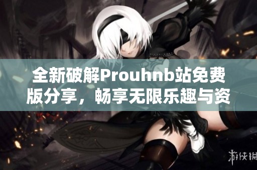全新破解Prouhnb站免费版分享，畅享无限乐趣与资源