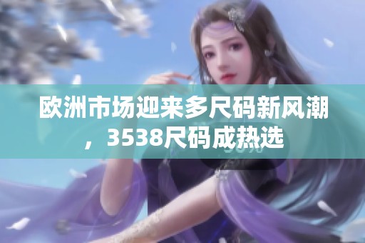 欧洲市场迎来多尺码新风潮，3538尺码成热选