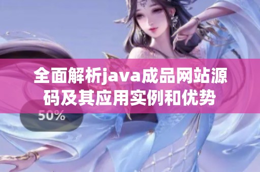 全面解析java成品网站源码及其应用实例和优势