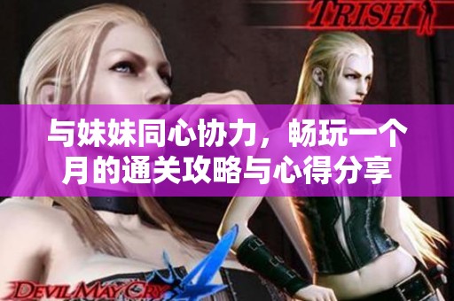 与妹妹同心协力，畅玩一个月的通关攻略与心得分享