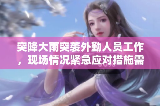 突降大雨突袭外勤人员工作，现场情况紧急应对措施需迅速落实