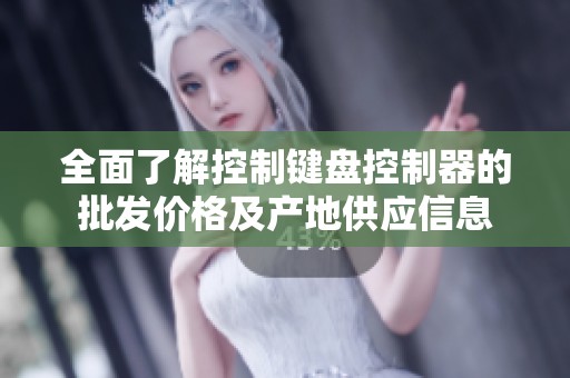 全面了解控制键盘控制器的批发价格及产地供应信息