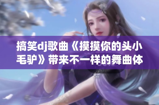 搞笑dj歌曲《摸摸你的头小毛驴》带来不一样的舞曲体验