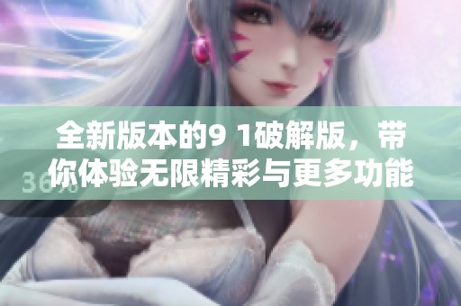 全新版本的9 1破解版，带你体验无限精彩与更多功能