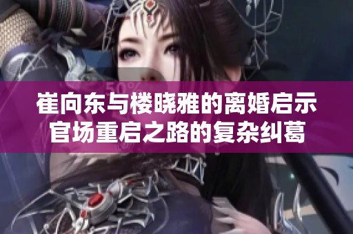 崔向东与楼晓雅的离婚启示官场重启之路的复杂纠葛