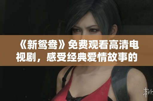 《新鸳鸯》免费观看高清电视剧，感受经典爱情故事的魅力