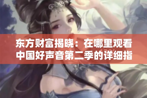 东方财富揭晓：在哪里观看中国好声音第二季的详细指南