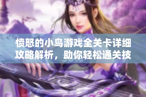 愤怒的小鸟游戏全关卡详细攻略解析，助你轻松通关技巧分享