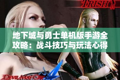 地下城与勇士单机版手游全攻略：战斗技巧与玩法心得分享