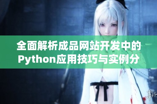 全面解析成品网站开发中的Python应用技巧与实例分享
