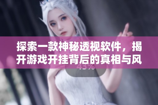 探索一款神秘透视软件，揭开游戏开挂背后的真相与风险