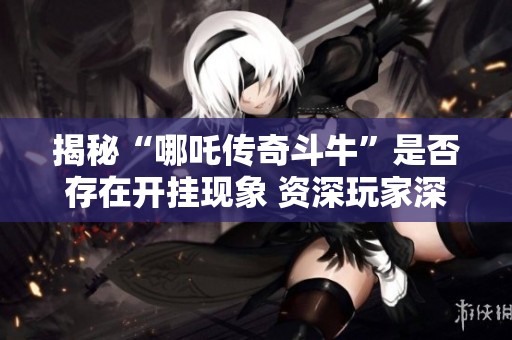 揭秘“哪吒传奇斗牛”是否存在开挂现象 资深玩家深度分析