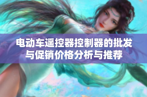 电动车遥控器控制器的批发与促销价格分析与推荐