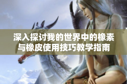 深入探讨我的世界中的橡素与橡皮使用技巧教学指南