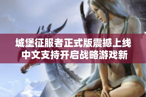 城堡征服者正式版震撼上线 中文支持开启战略游戏新篇章