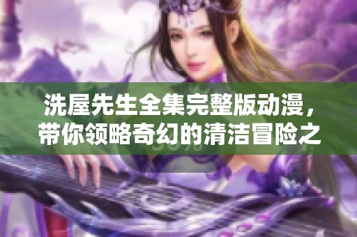 洗屋先生全集完整版动漫，带你领略奇幻的清洁冒险之旅