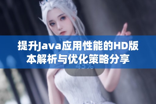 提升Java应用性能的HD版本解析与优化策略分享