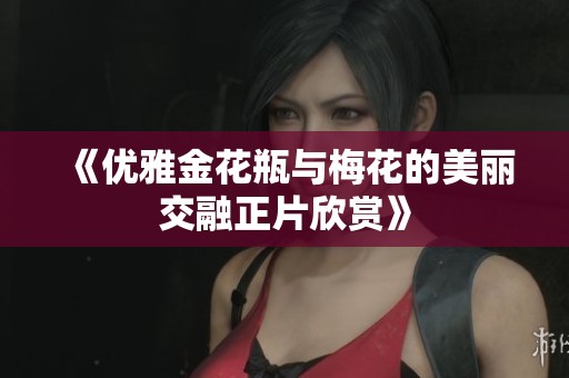 《优雅金花瓶与梅花的美丽交融正片欣赏》