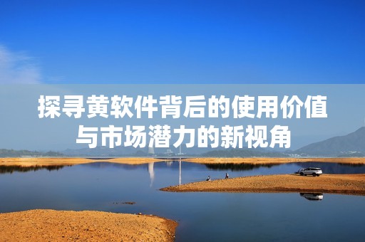 探寻黄软件背后的使用价值与市场潜力的新视角